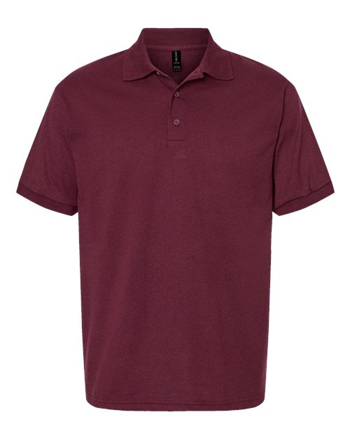 Gildan 8800 Unisex DryBlend® Jersey Polo Cotton Cotton-Poly Blend Jersey Midweight Moisture-Wicking Polos Polos & Knits Polyester Regular Fit Sport / Athletic Tear-Away Label Tops Womens Womens Tops