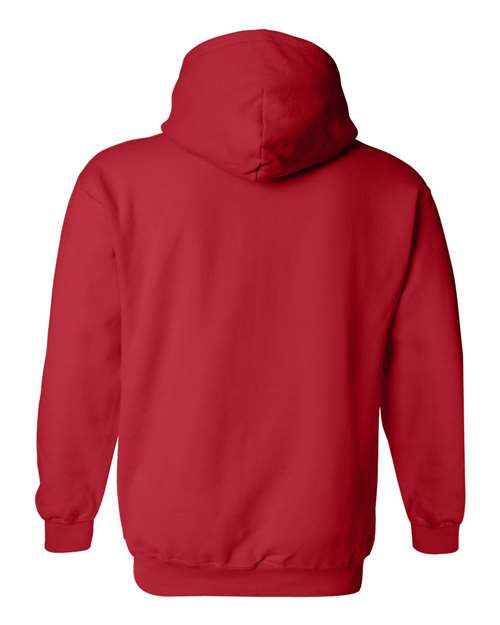 Gildan 18500, Unisex Heavy Blend Hooded Sweatshirt, Red