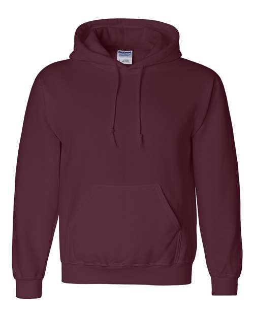Gildan 12500, Unisex Dryblend Hooded Sweatshirt, Maroon