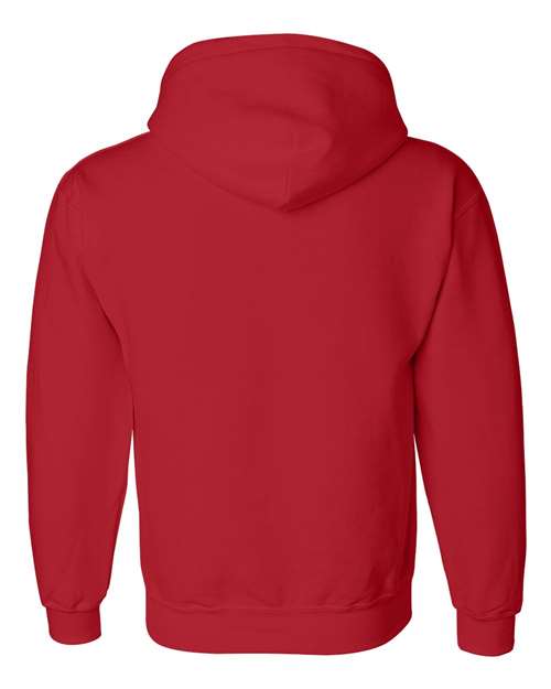 Gildan 12500, Unisex Dryblend Hooded Sweatshirt, Red
