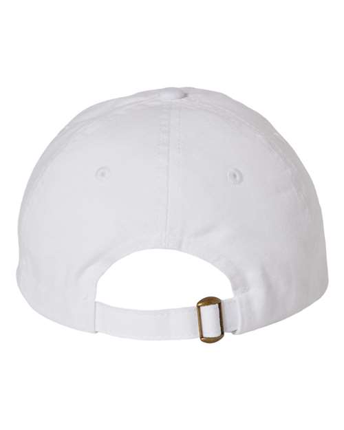 Valucap VC300A, Bio-washed Classic Dad Hat, White