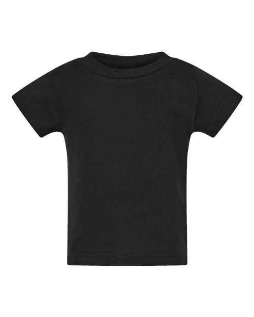 Rabbit Skins 3401, Infant Cotton Jersey Tee, Black