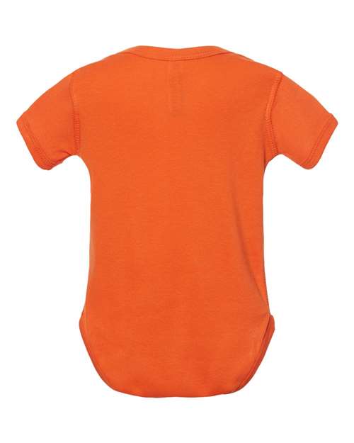 Rabbit Skins 4400, Infant Baby Rib Bodysuit, Orange