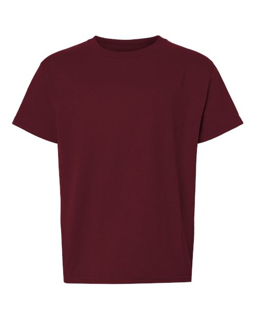 Gildan 8000B, Youth Dryblend T-shirt, Maroon