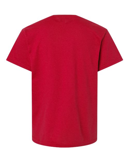 Gildan 8000B, Youth Dryblend T-shirt, Red
