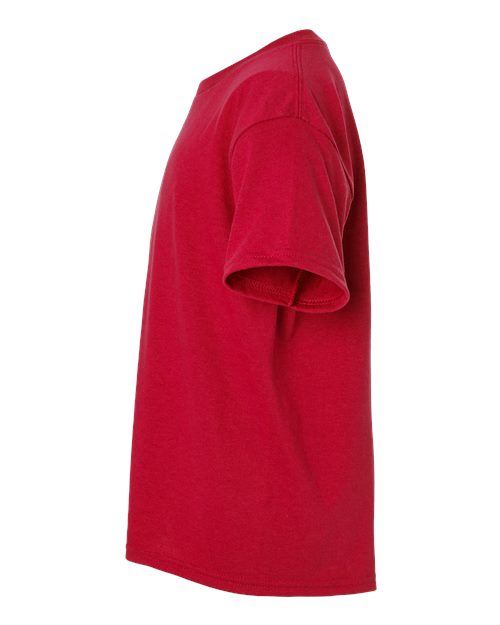 Gildan 8000B, Youth Dryblend T-shirt, Red