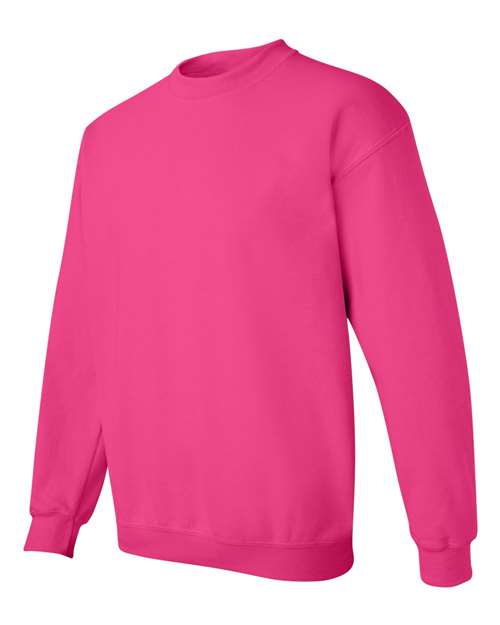 Gildan 18000, Unisex Heavy Blend Crewneck Sweatshirt, Heliconia