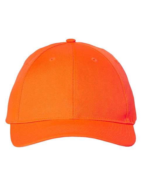 Safety Cap - - 1630 Blaze Orange Adjustable 76595 Adjustable Adult Apparel Explore Industrial & Workwear Explore Industrial & Workwear - Safety Fitness and Wellness Flip Buckle Hats Headwear High Visibility Kati Mens & Unisex Mid Profiles Neons No Visible Logos One Size Open Backs Personal Protection Polyester Polyester - 100% Polyester - Over 50% Pre-Curved Visor Safety Six-Panel SN100 Structured Workwear