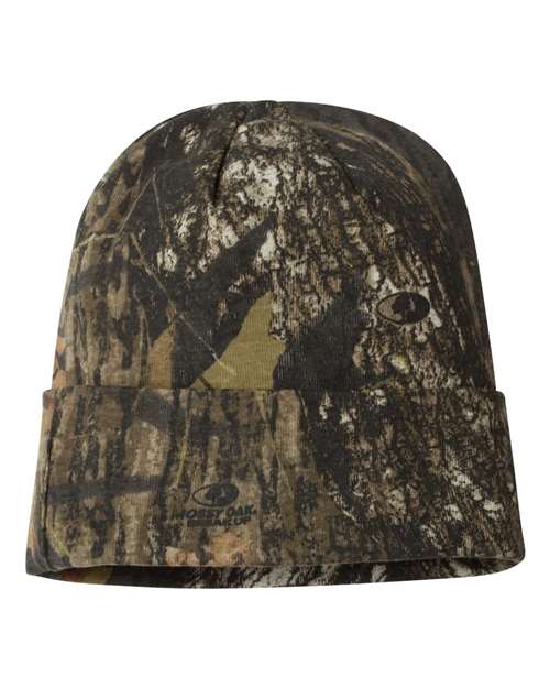 Kati LCB12, 12" Licensed Camo Cuffed Beanie, Mossy Oak BreakUp
