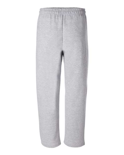 Gildan 18400, Unisex Heavy Blend Open-bottom Sweatpants, Sport Grey