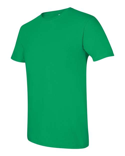 Gildan 64000, Unisex Softstyle T-shirt, Irish Green