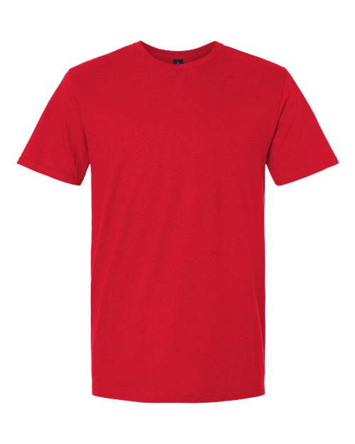 Gildan 64000, Unisex Softstyle T-shirt, Red