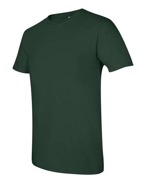 Gildan 64000, Unisex Softstyle T-shirt, Forest