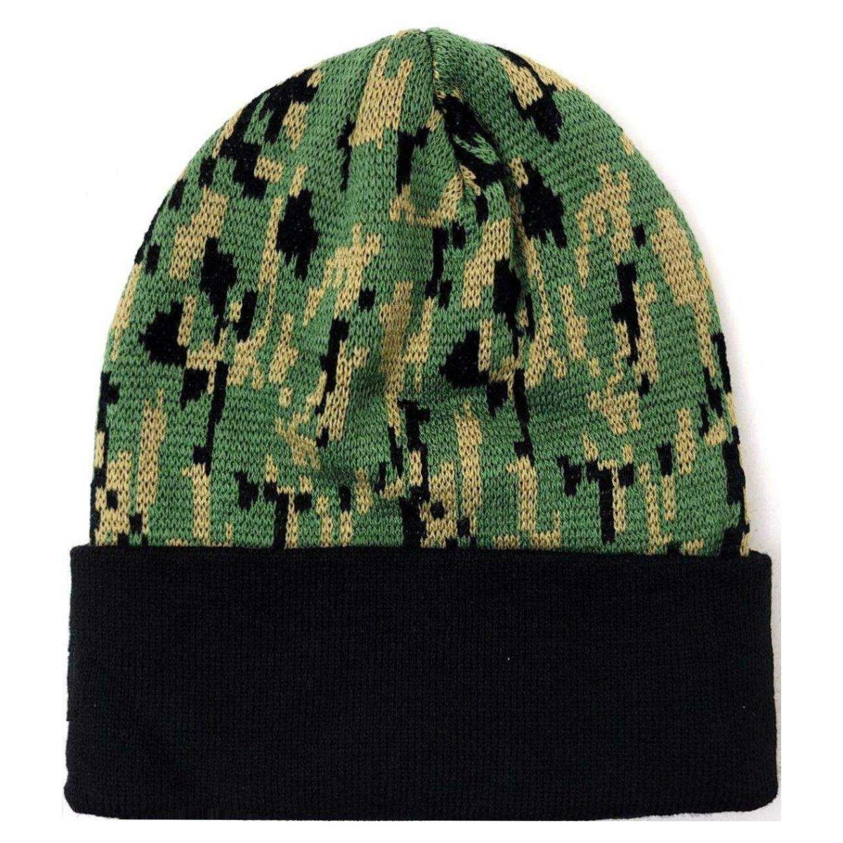 Plain Toque - Digital Green Camo 2 Tone Dozen Special