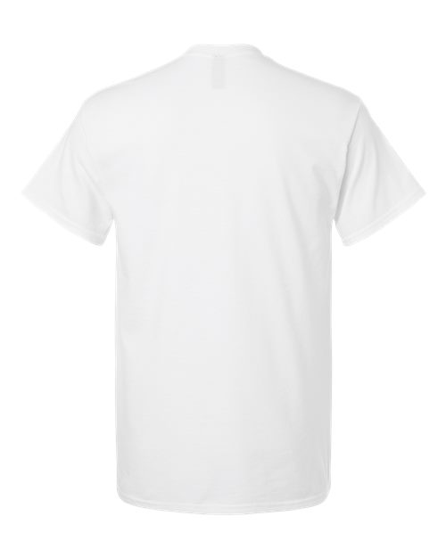 Gildan 2300, Unisex Ultra Cotton Pocket T-shirt, White