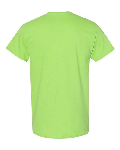 Gildan 5000, Unisex Heavy Cotton T-shirt, Lime