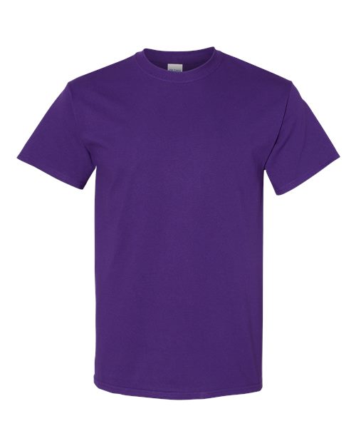 Gildan 5000, Unisex Heavy Cotton T-shirt, Purple