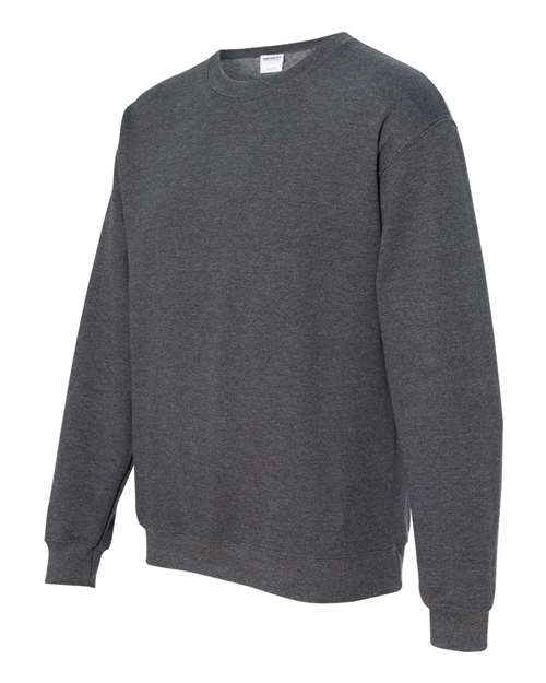 Gildan 18000, Unisex Heavy Blend Crewneck Sweatshirt, Dark Heather