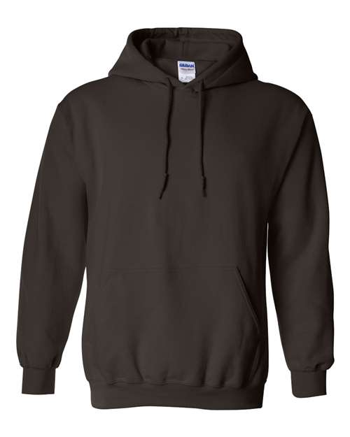 Gildan 18500, Unisex Heavy Blend Hooded Sweatshirt, Dark Chocolate