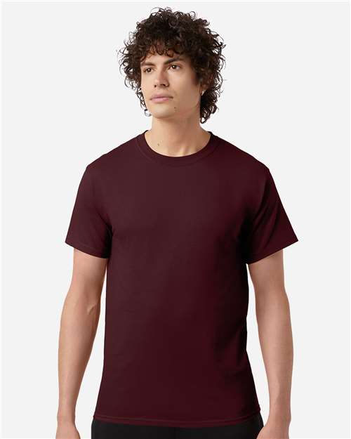 Champion T425, Unisex Classic T-shirt, Maroon