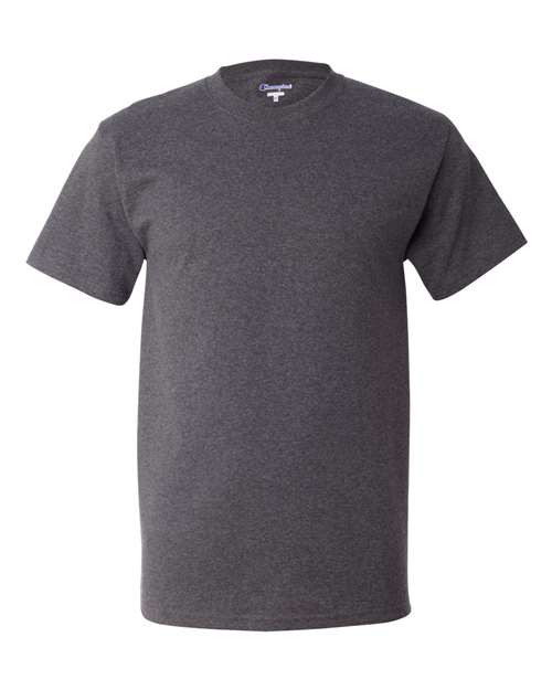 Champion T425, Unisex Classic T-shirt, Charcoal Heather