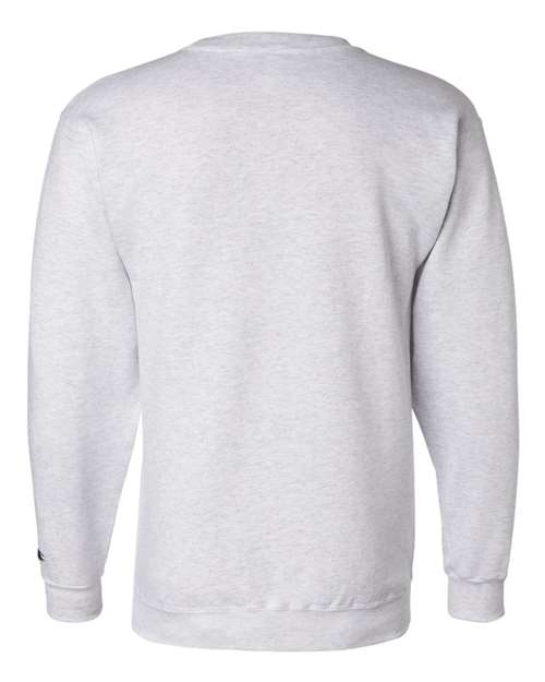 Champion S600, Unisex Powerblend Crewneck Sweatshirt, Silver Grey