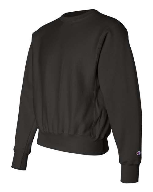 Champion S149, Unisex Reverse Weave Crewneck Sweatshirt, Black