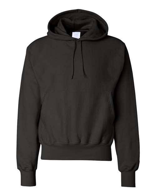 Champion S101, Unisex Reverse Weave Hooded Sweatshirt, Black