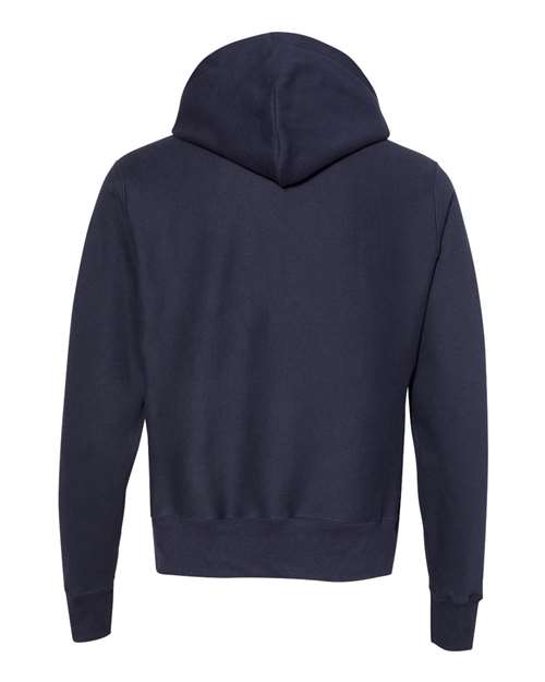 Champion S101, Unisex Reverse Weave Hooded Sweatshirt, Navy
