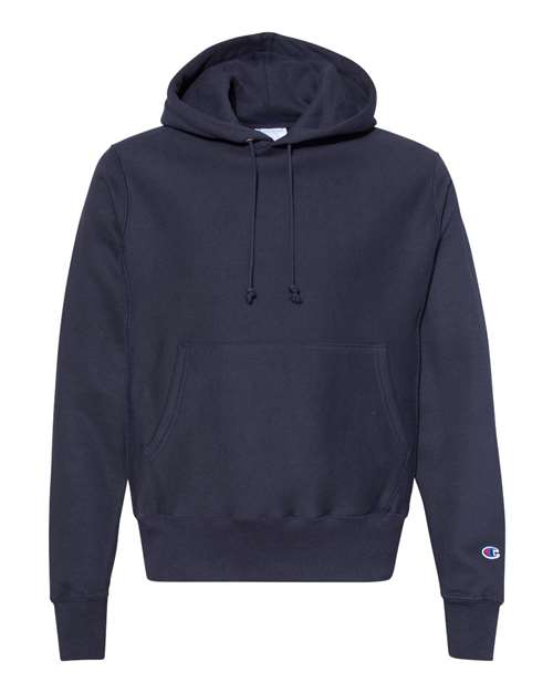 Champion S101, Unisex Reverse Weave Hooded Sweatshirt, Navy