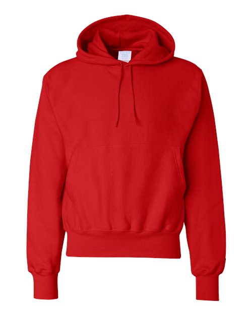 Champion S101, Unisex Reverse Weave Hooded Sweatshirt, Scarlet