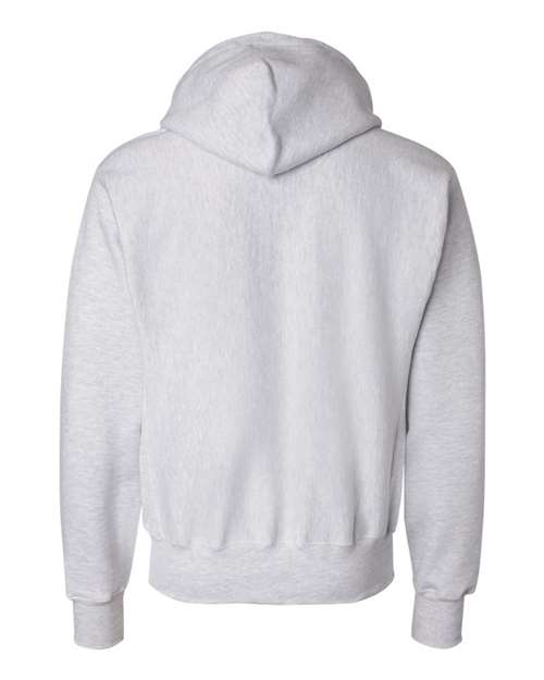 Champion S101, Unisex Reverse Weave Hooded Sweatshirt, Silver Grey