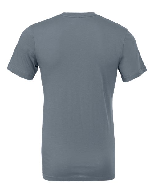 BELLA + CANVAS 3001, Jersey Tee, Steel Blue
