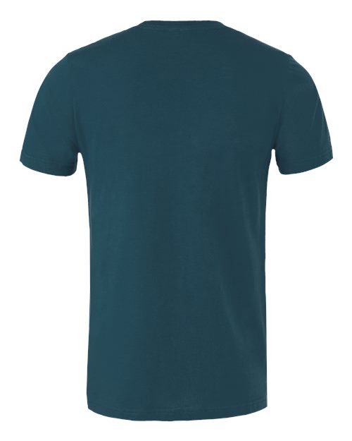 BELLA + CANVAS 3001, Jersey Tee, Deep Teal