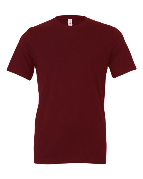 BELLA + CANVAS 3001, Jersey Tee, Maroon