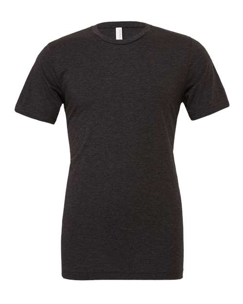 BELLA + CANVAS 3413, Triblend Tee, Charcoal Black Triblend