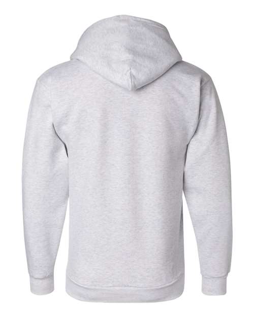 Champion S700, Unisex Powerblend Hooded Sweatshirt, Silver Grey