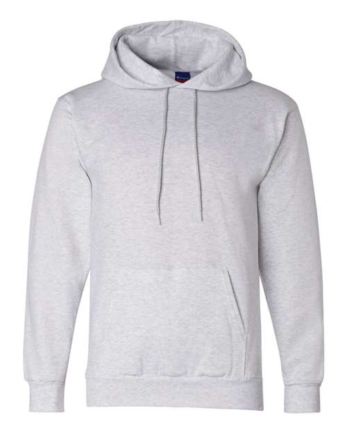 Champion S700, Unisex Powerblend Hooded Sweatshirt, Silver Grey
