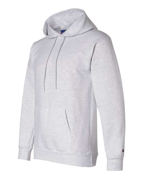 Champion S700, Unisex Powerblend Hooded Sweatshirt, Silver Grey