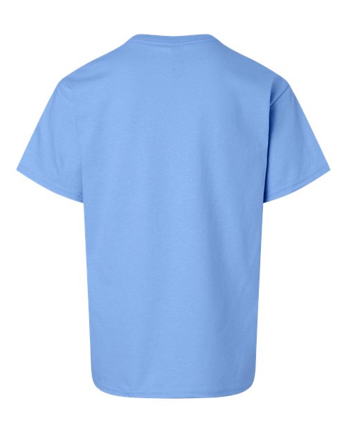 Gildan 2000B, Youth Ultra Cotton T-shirt, Carolina Blue