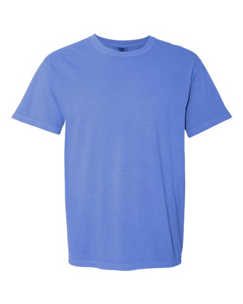 Unisex Garment-Dyed Heavyweight T-Shirt - Flo Blue -  - 1822
