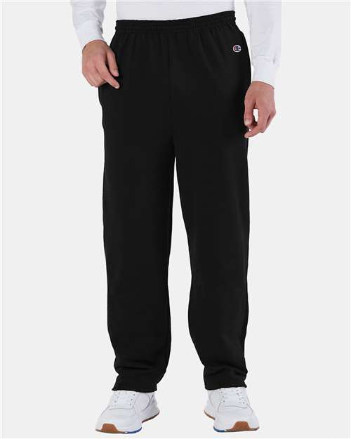 Men's Powerblend® Open-Bottom Sweatpants with Pockets -  - 1825 - Toronto Screen Printing- Color