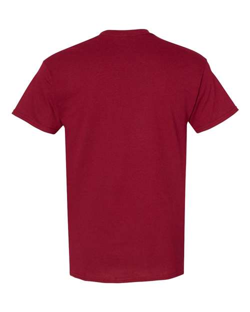 Gildan 5000, Unisex Heavy Cotton T-shirt, Garnet