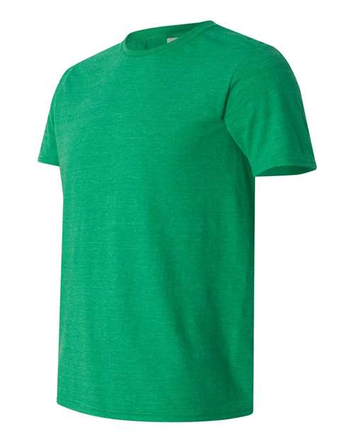 Gildan 64000, Unisex Softstyle T-shirt, Heather Irish Green