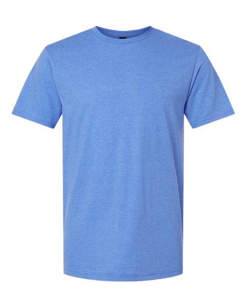 Gildan 64000, Unisex Softstyle T-shirt, Heather Royal