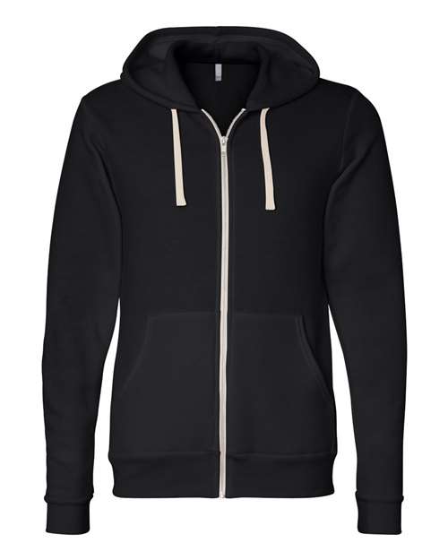 Unisex Triblend Sponge Fleece Full-Zip Hoodie Sweatshirt -  - 2010 - Toronto Screen Printing- Color