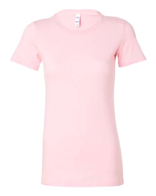 Women's Slim Fit Tee - Pink -  - 2020