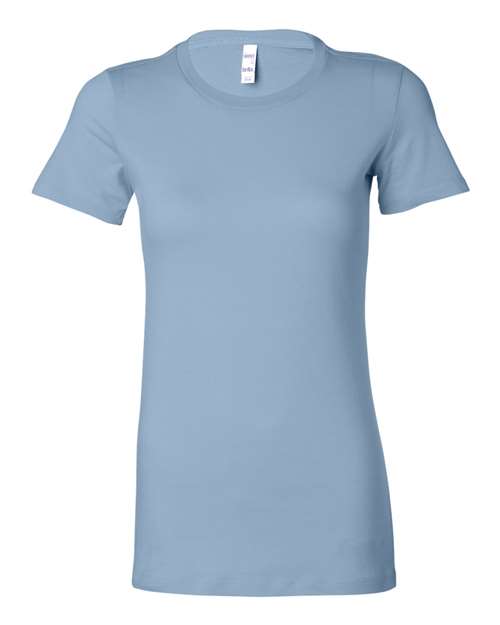 Women's Slim Fit Tee - Baby Blue -  - 2020
