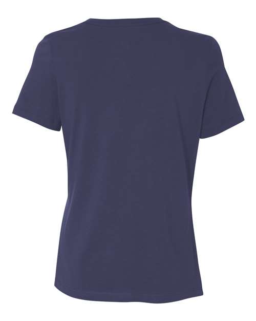 BELLA + CANVAS 6400, Women’s Relaxed Jersey Tee, Navy