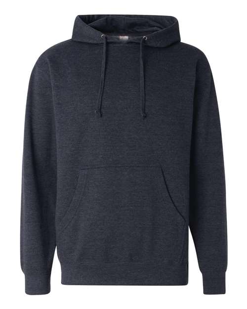 Independent Trading Co. SS4500, Unisex Midweight Hooded Sweatshirt, Classic Navy Heather